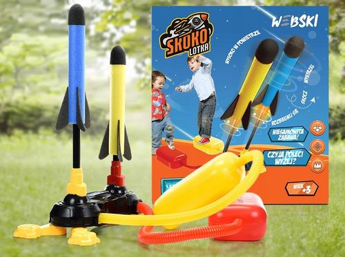 NAJLEPSZY PREZENT NA ŚWIĘTA DLA 5 6 7 8 9 10 LATKA Wyrzutnia RAKIET zestaw na Arena.pl
