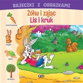 bajeczki z obrazkami: żółw i zając. lis i kruk bajki dla dzieci