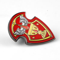 Blood Angels | 4 cm | Metal | Przypinka | Warhammer 40k