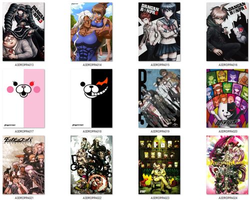 Plakat Dangan Ronpa DO WYBORU na Arena.pl