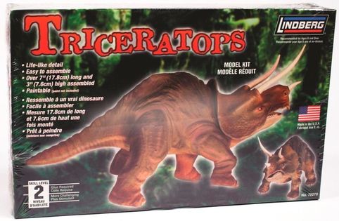 Model Plastikowy Do Sklejania Lindberg (USA) Dinozaur Triceratops