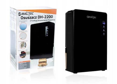 OSUSZACZ POWIETRZA POCHŁANIACZ WILGOCI DUŻY CICHY MOCNY 2200ML 90W na Arena.pl