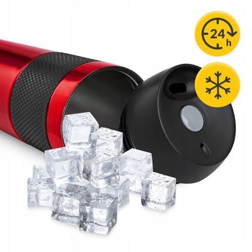 KUBEK TERMICZNY TERMOS GORĄCE NAPOJE DO 12H-24H KAWA HERBATA SZCZELNY 400ml na Arena.pl