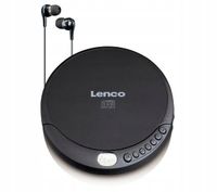 Odtwarzacz Audio CD przenośny Lenco CD-010 płyty słuchawki