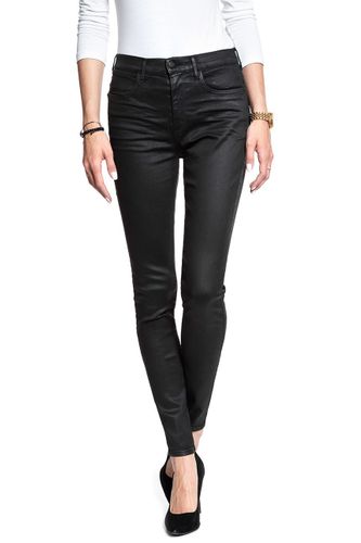 WRANGLER HIGH RISE SKINNY COATED BLACK W27HWT067 W26 L32 na Arena.pl