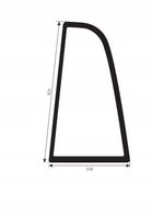 Szyba boczna lewa - bok lewy Manitou MLT 845, 940, 940-120 MT MVT