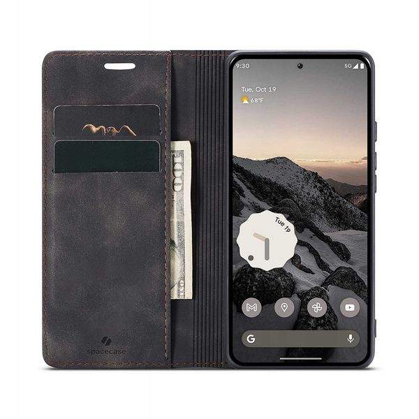 Spacecase Wallet Google Pixel 9/9 Pro Black zdjęcie 14