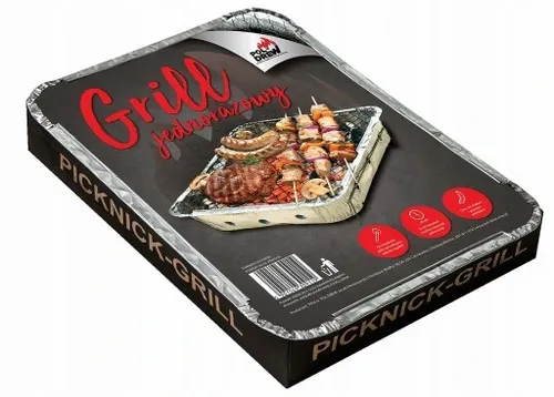 Grill węglowy Pol-Drew 30 x 20 cm na Arena.pl