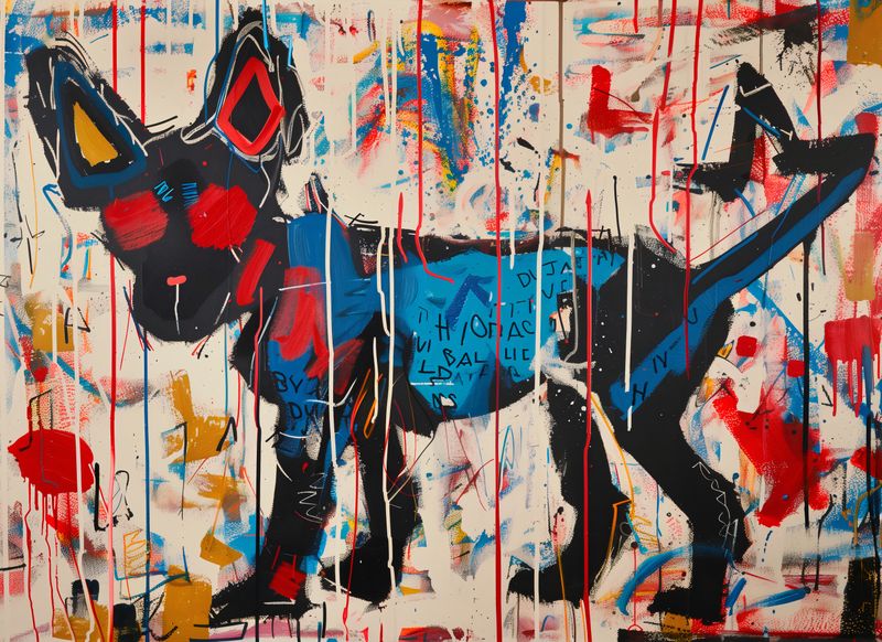 Plakat 55x40cm Miejski Pies zdjęcie 1