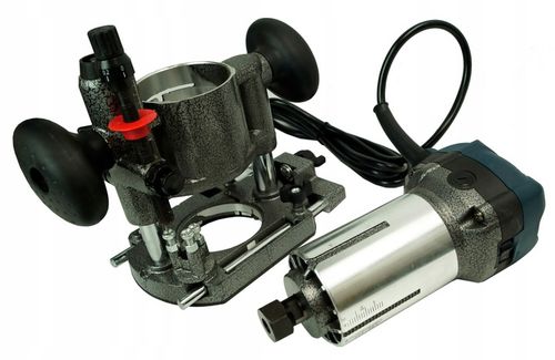 FREZARKA GÓRNOWRZECIONOWA DO DREWNA Z ZESTAWEM FREZÓW na Arena.pl