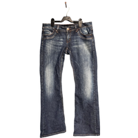 only Spodnie Męskie Wygodne Stylowe Jeansowe Granatowe 33/34