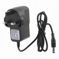 Zasilacz sieciowy AC/DC do urządzeń elektronicznych Wtyczka UK czarna