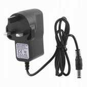 Zasilacz sieciowy AC/DC do urządzeń elektronicznych Wtyczka UK czarna