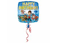 Balon foliowy „Psi Patrol (Paw Patrol) Happy Birthday”, 45 cm (18 cali)