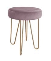 Taboret Venus HAIRPIN noga złota MG55