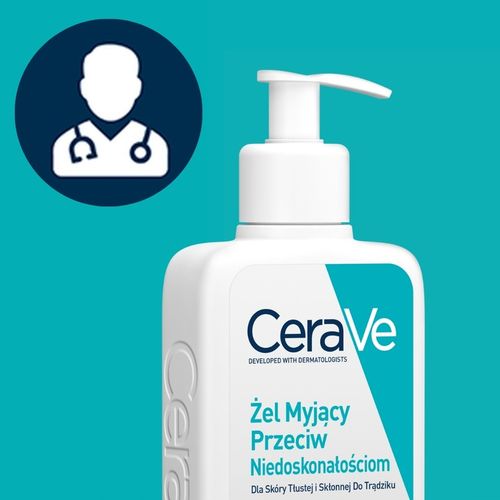 CeraVe Żel Myjący Przeciw Niedoskonałościom, Skóra Trądzikowa 236ml x2 na Arena.pl