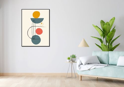 Plakat 75x100cm Równe Kompozycje na Arena.pl