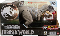 JURASSIC WORLD RUCHOMA FIGURKA DINOZAURA EKRIXINATOSAURUS + DŹWIĘK RYK 30CM