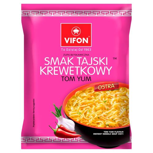 Vifon Tom Yum Zupa błyskawiczna smak tajski krewetkowy 70 g na Arena.pl