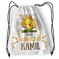 Plecak Sportowy Szkolny Dla Kamila Syna Dziecka Z Nadrukiem Ze Zdjęciem