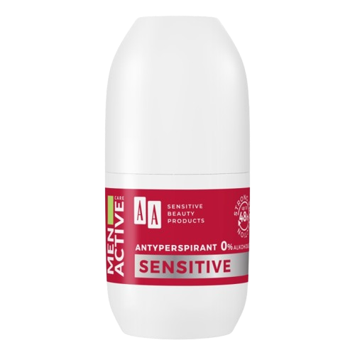AA Men Active Care Dezodorant roll-on Sensitive zdjęcie 1
