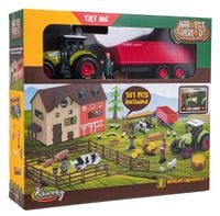 Mega Zestaw Farmer Z Traktorem + Akcesoria