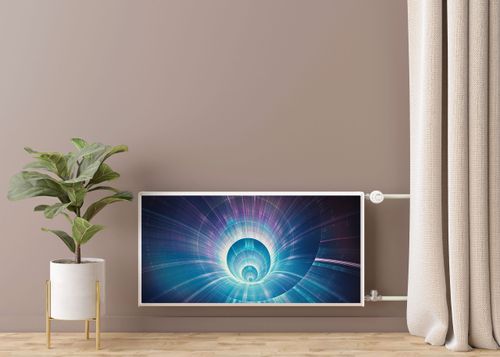 Osłona MAGNETYCZNA Grzejnika Tunel Abstrakcja Efekt 3D 120cm x 60cm na Arena.pl