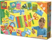 Uczę się wycinać. Mega zestaw z nożyczkami