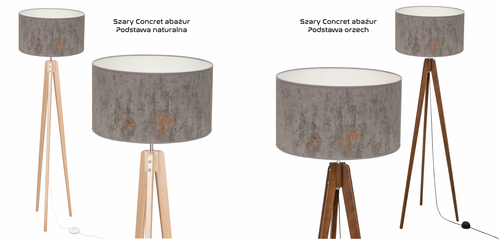 LAMPA PODŁOGOWA TRÓJNÓG, DREWNO, różne RODZAJE na Arena.pl
