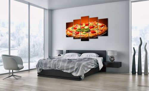 Obraz Na Płótnie - Pizza Posiłek - 160X85 Cm - Ea160X85-2717 na Arena.pl