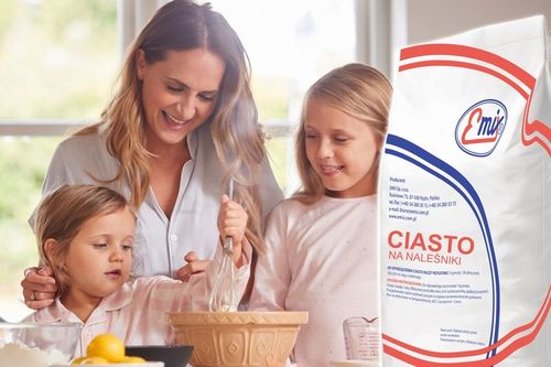 CIASTO NA NALEŚNIKI 1000 g Emix PROSZEK Gotowe Naleśniki 1 kg na Arena.pl