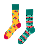 SKARPETY MĘSKIE KOLOROWE MANY MORNINGS WATERMELON SPLASH ARBUZY 43-46