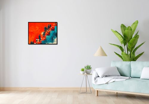 Plakat 65x50cm Metafory Sukcesu na Arena.pl