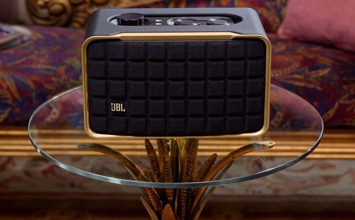 NOWY ORYGINALNY GŁOŚNIK JBL AUTHENTICS 200 90W BLUETOOTH 5.3 CZARNY zdjęcie 2