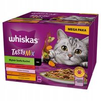 WHISKAS mokra karma dla kota mix smaków w sosie saszetki 24 x 85 g