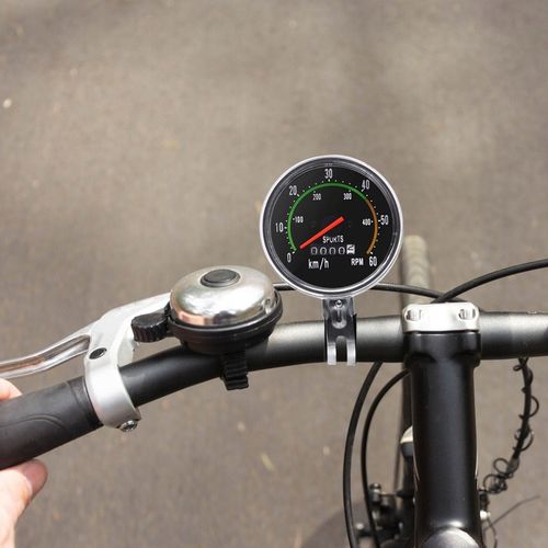 LICZNIK ROWEROWY RETRO BEZBATERYJNY WODOODPORNY XL na Arena.pl