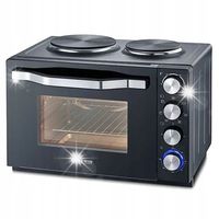 SEVERIN TO 2074 mini piekarnik 1500W, 30 L, płyta grzewcza, rożen
