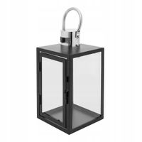 Latarnia Altom Design metal, szkło 23 cm