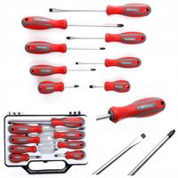 ZESTAW WKRĘTAKÓW ŚRUBOKRĘTÓW W WALIZCE CrV MOC x8