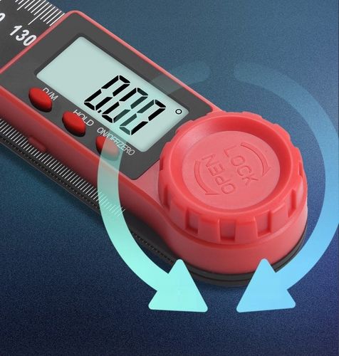 KĄTOMIERZ ELEKTRONICZNY CYFROWY 200MM 360° SOLIDNY na Arena.pl