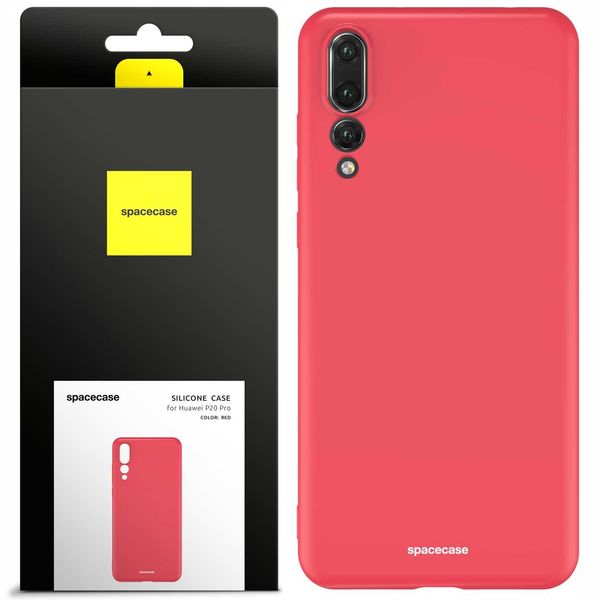 Spacecase Silicone Case Huawei P20 Pro Red zdjęcie 1