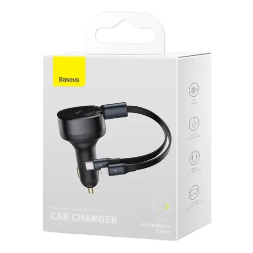 Ładowarka samochodowa Baseus 30W USB-C + Lightning na Arena.pl
