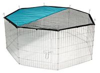 KERBL kojec wybieg klatka królika świnki kawii psa do ogrodu na balkon 8 el