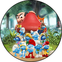 Opłatek na tor Smerfy Gargamel Klakier