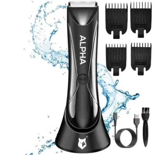 MASZYNKA DO STRZYŻENIA WŁOSÓW MIEJSC INTYMNYCH GOLARKA TRYMER ALPHA na Arena.pl