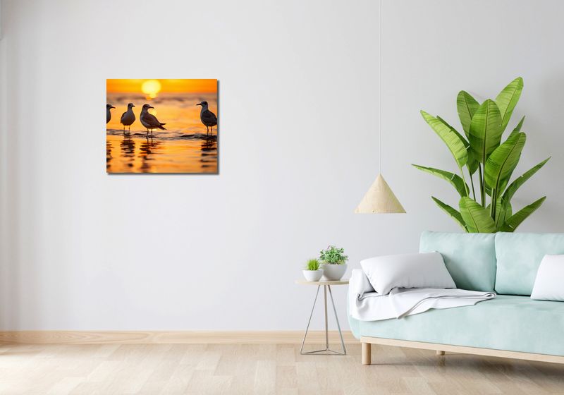 Obraz 60x50cm Mewia Gawęda zdjęcie 2