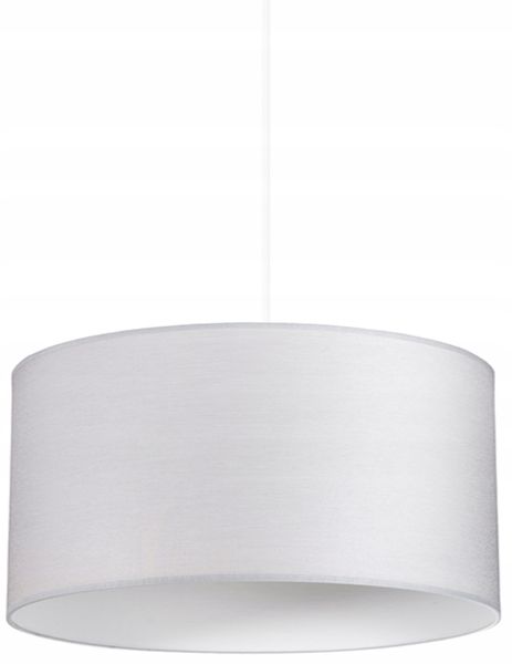 Lampa wisząca ABAŻUR SZARA 30 cm zdjęcie 1