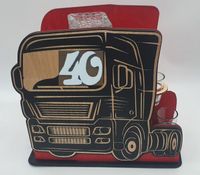 karafka + kieliszki tir 40 urodziny