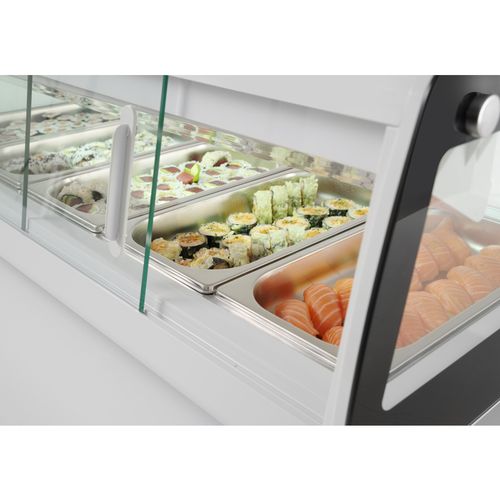 Witryna chłodnicza ekspozycyjna do sushi 5x GN 1/3 ARKTIC Hendi 233757 na Arena.pl