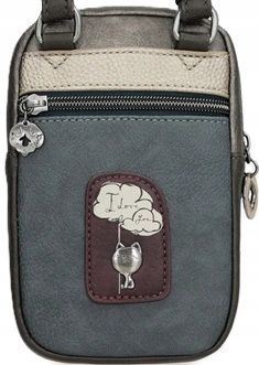 A331 Torebka Anekke Real listonoszka dwustronna paszportówka SMART PACK na Arena.pl